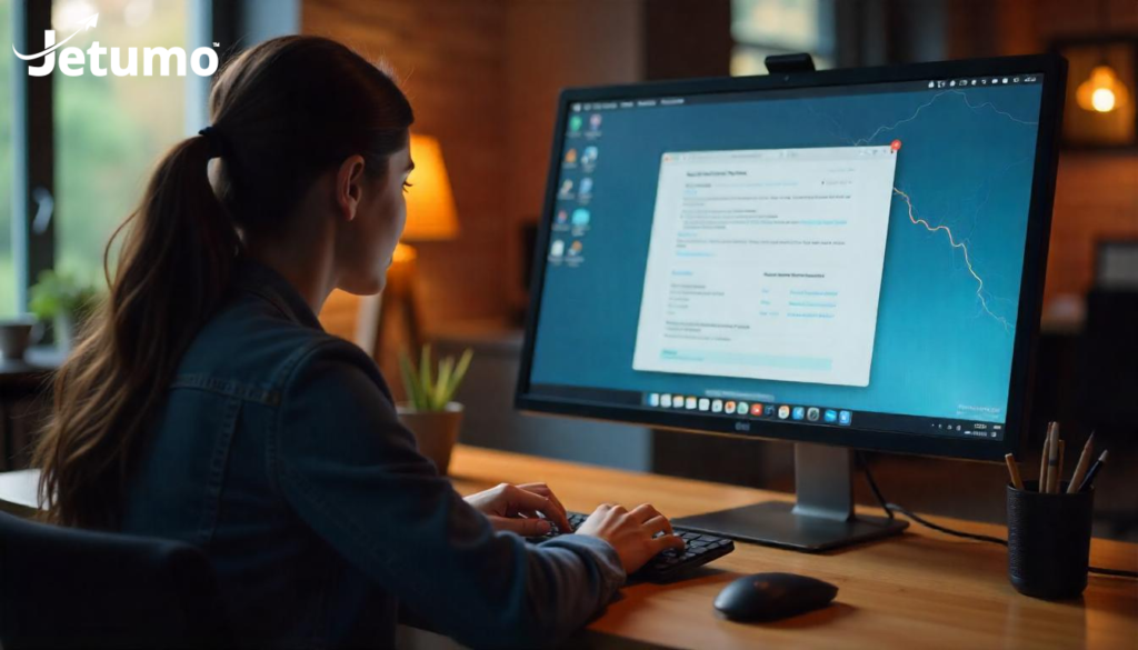 Professional Business Email Address: Get Started Today 3 professional business email on a user desktop